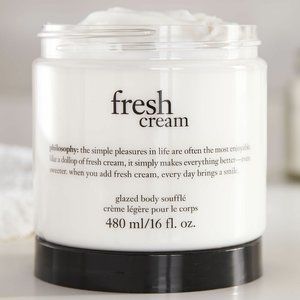 Philosophy Fresh Cream Body Souffle/Lotion- 16 Oz